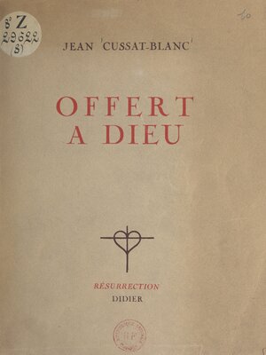 cover image of Offert à Dieu